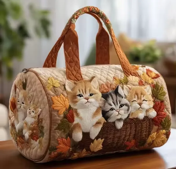 Doris | Bolsa de Viagem Macia Feita à Mão
