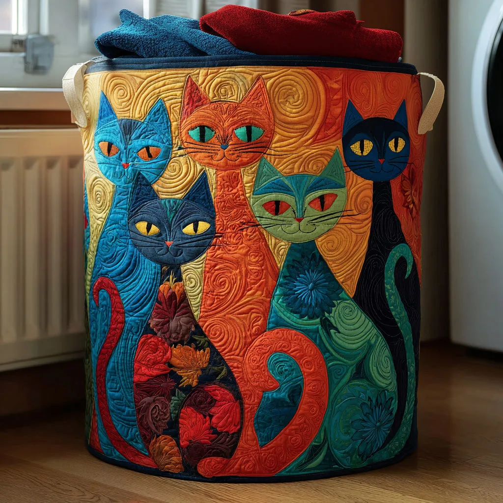Cesto Acolchoado para Gatos | Cesto Feito à Mão