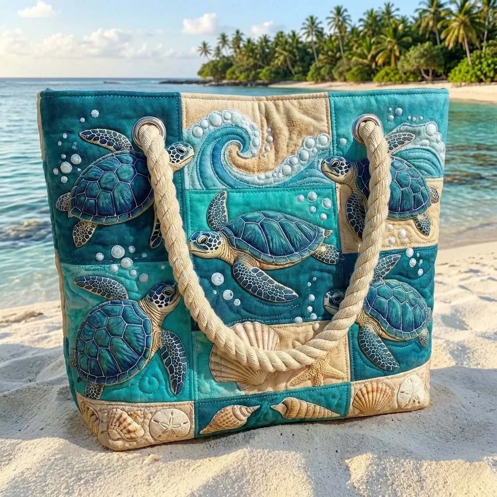 Bolsa de Praia Feita à Mão | Turtle Bay