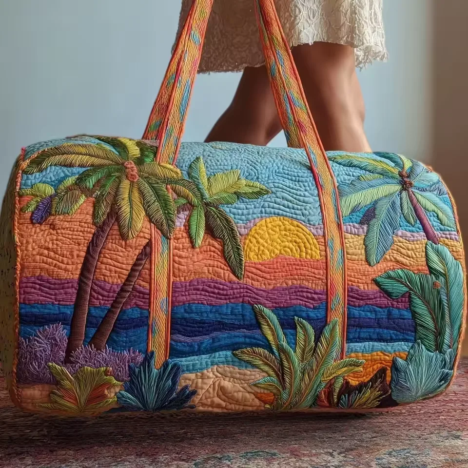 Adelaida | Bolsa de Viagem Macia Feita à Mão