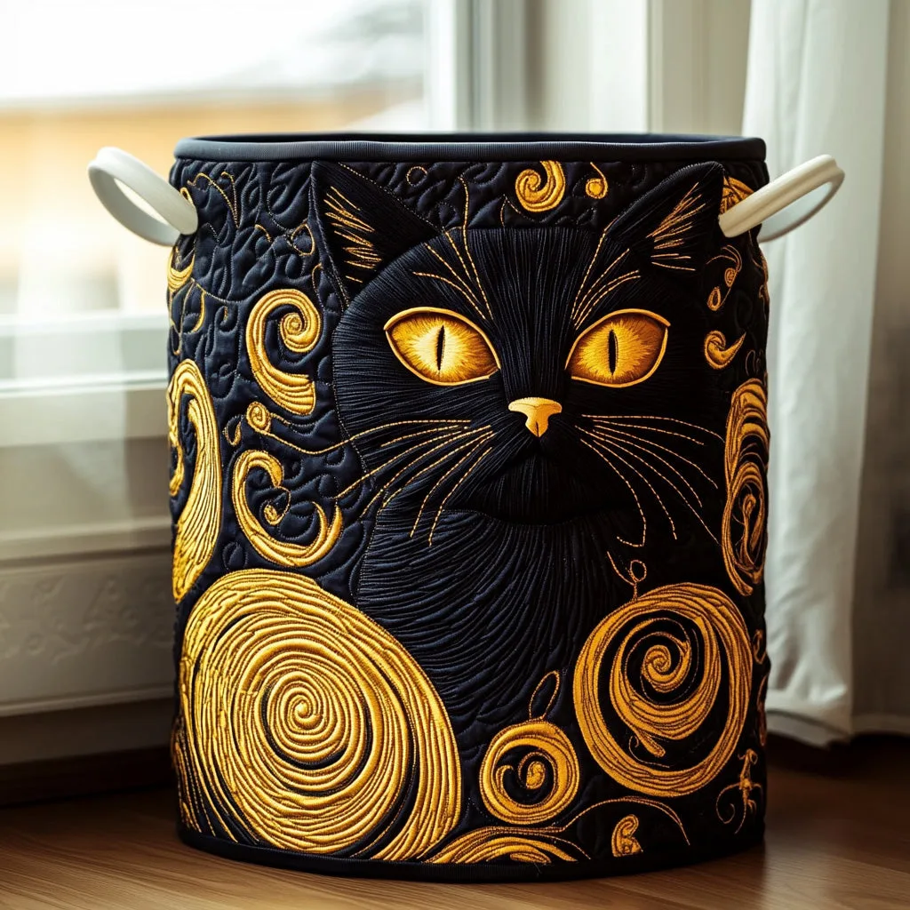 Cesto Acolchoado para Gatos | Cesto Feito à Mão