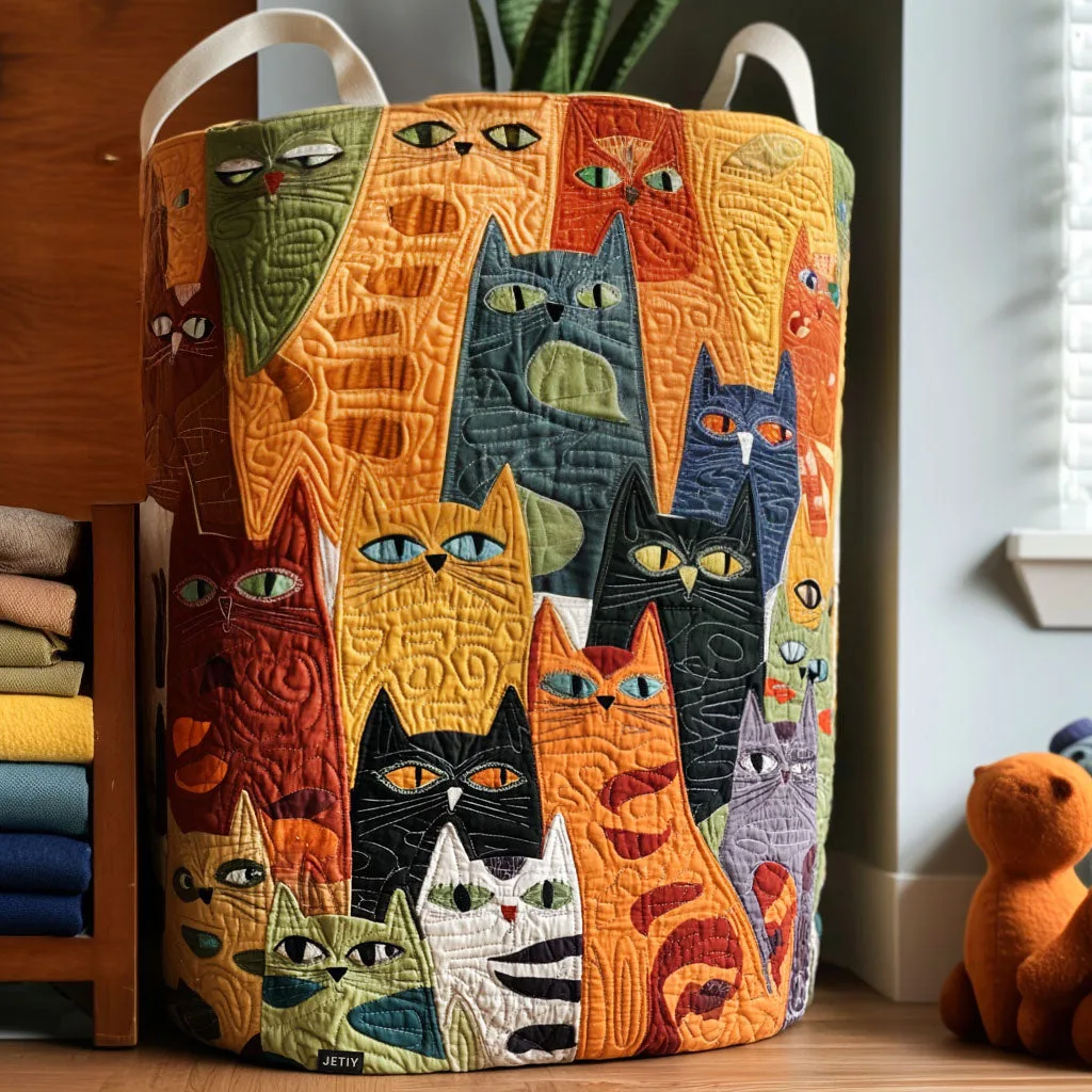 Gato | Cesto de Roupa Feito à Mão