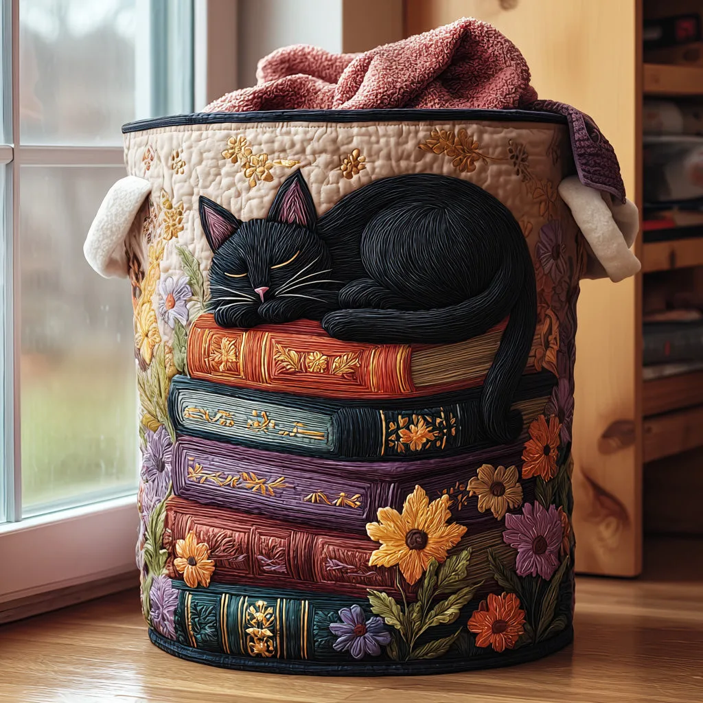 Cesto Acolchoado para Gatos | Cesto Feito à Mão