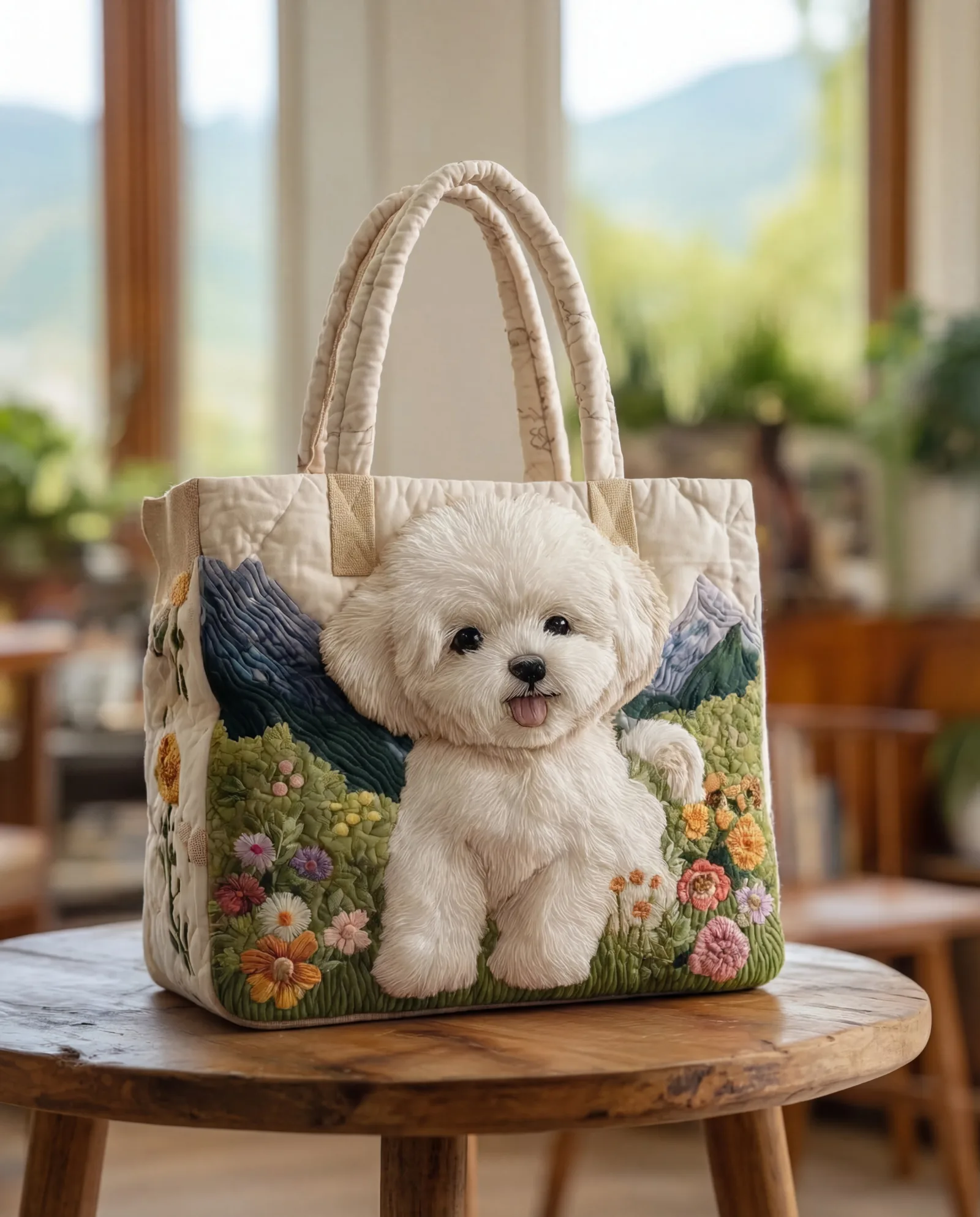 Bolsa Artesanal Acolchoada “Cachorro Encantado”